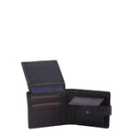 Portafoglio uomo in vera pelle Casual LL7631-56-NERO Lancetti