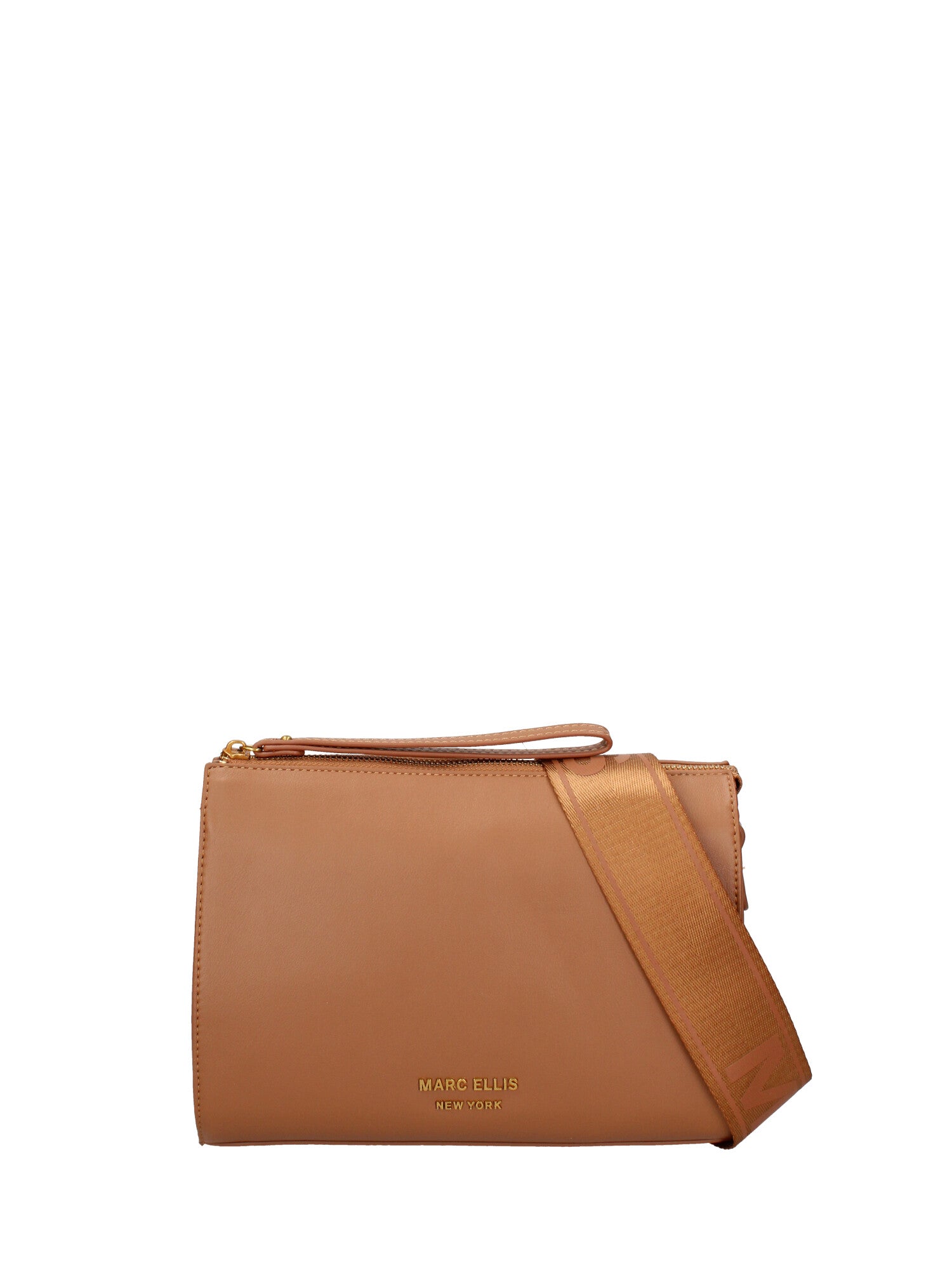 Pochette donna in PVC Casual MARC POUCH-CARAMEL Marc Ellis