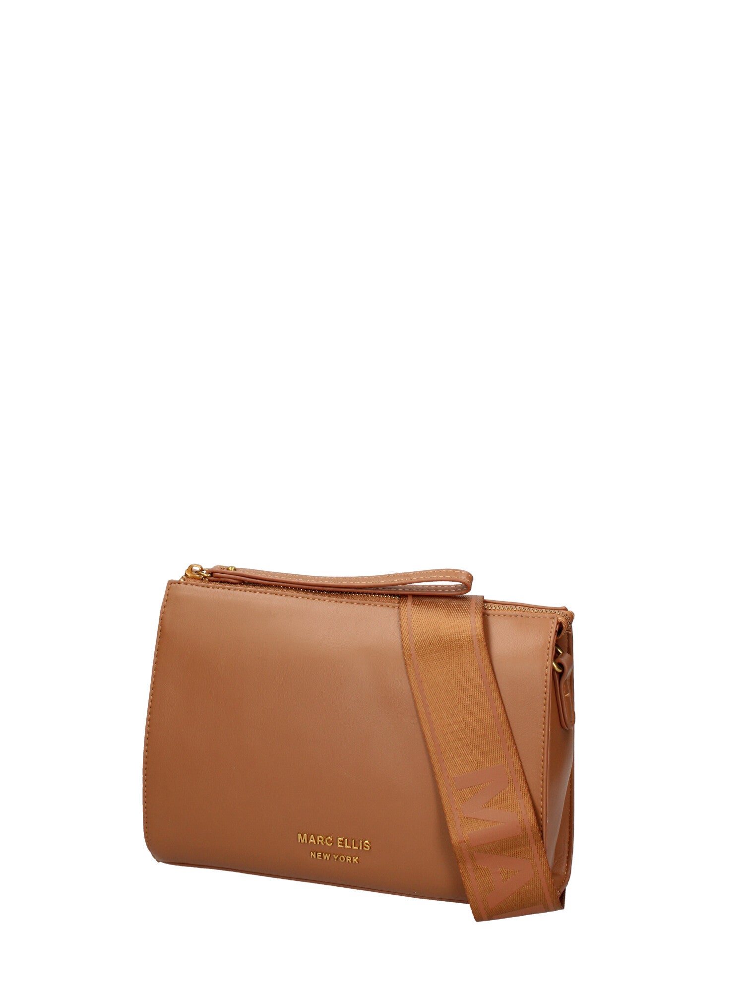 Pochette donna in PVC Casual MARC POUCH-CARAMEL Marc Ellis