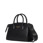 Borsa a mano da donna 100% PVC MARYLYN-BLACK-GOLD Marc Ellis