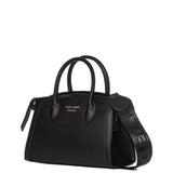 Borsa a mano da donna 100% PVC MARYLYN-BLACK-GOLD Marc Ellis
