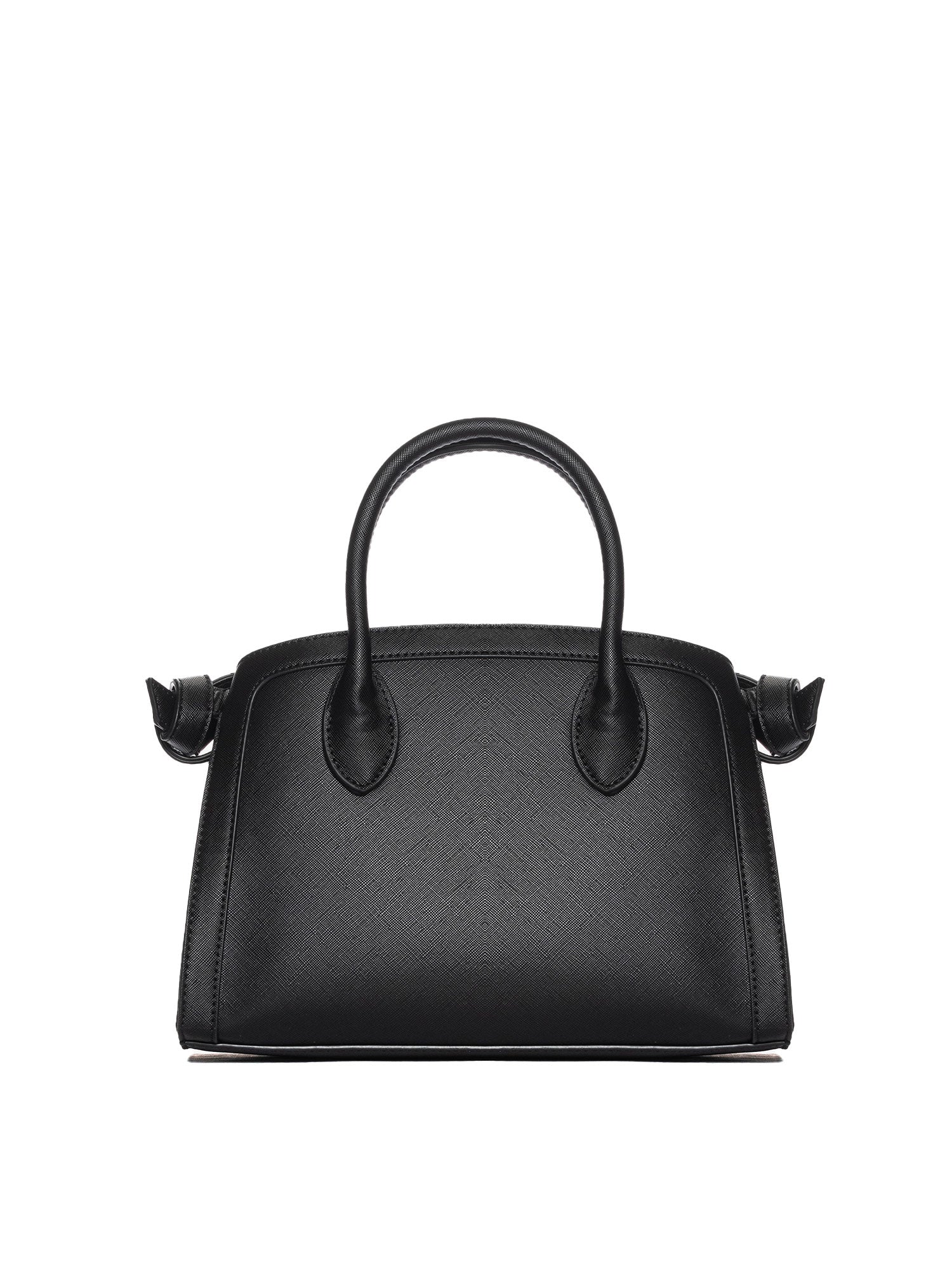 Borsa a mano da donna 100% PVC MARYLYN-BLACK-GOLD Marc Ellis