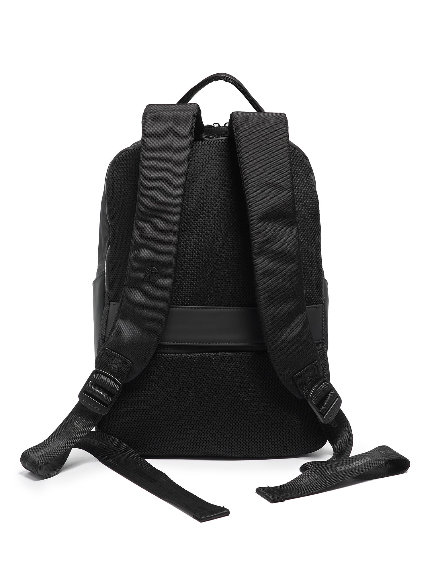 Zaino da uomo in poliuretano Casual MO-01TH -BLACK Momo Design