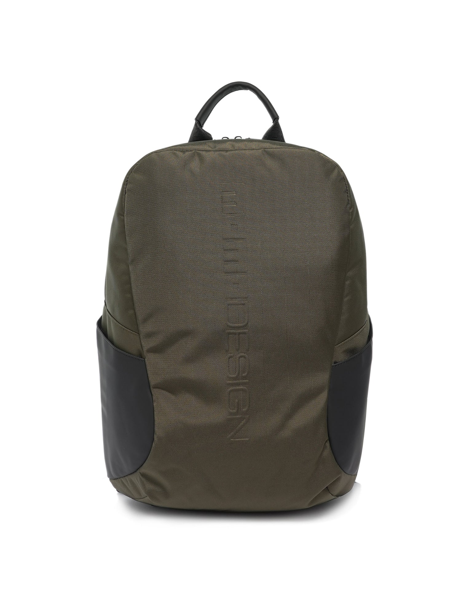 Zaino da uomo in poliuretano Casual MO-01TH -VERDE MILITARE Momo Design