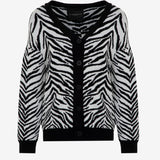 Cardigan MC33 | Nero e Bianco