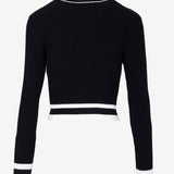 Cardigan MC37 | Nero e Panna