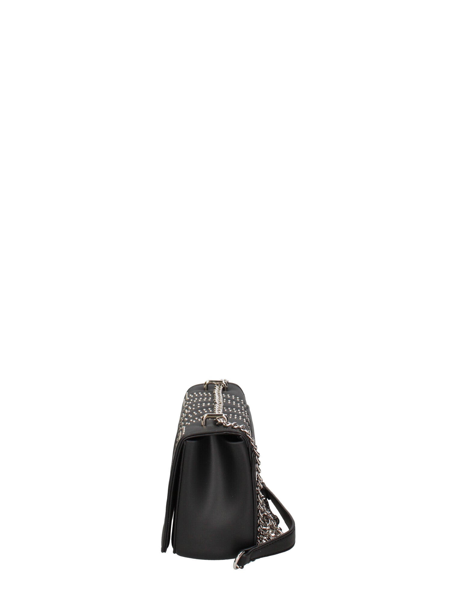 Borsa a mano da donna 100% gomma MULTI STAR S-BLACK-SILVER Marc Ellis