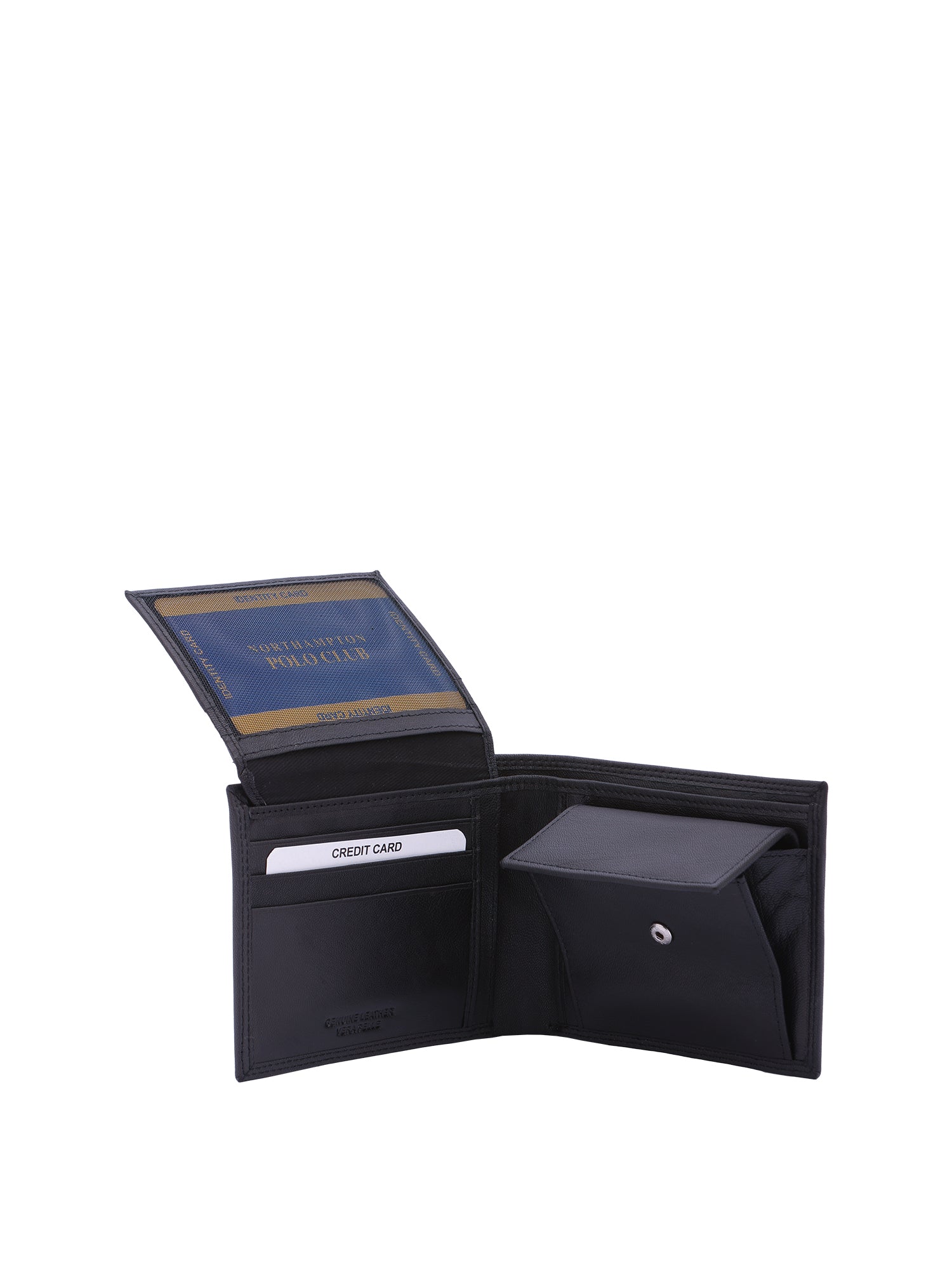 Portafoglio uomo vera pelle Casual PC-1109-NERO Northampton Polo Club
