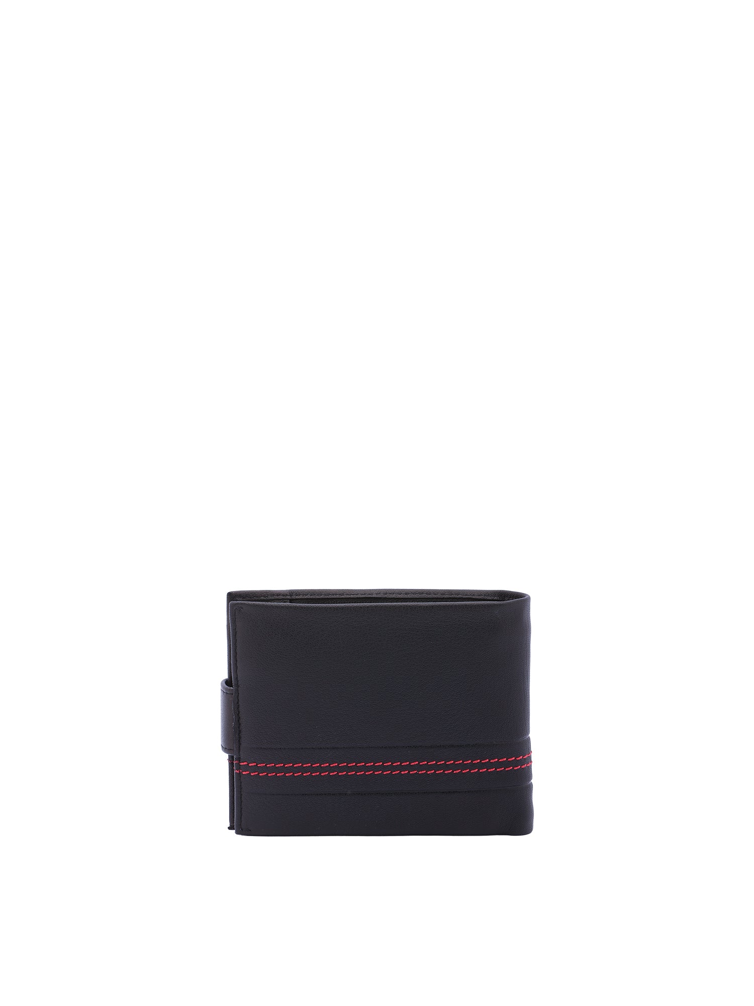 Portafoglio uomo in vera pelle Casual PC-1110-NERO ROSSO Northampton Polo Club