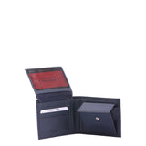 Portafoglio uomo in vera pelle Artigianale PC-1112-BLU Northampton Polo Club