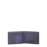 Portafoglio uomo in vera pelle 100% pelle PC02-292-BLU Northampton Polo Club
