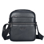 Borsa a tracolla uomo vera pelle Casual PC3348-BLACK Northampton Polo Club