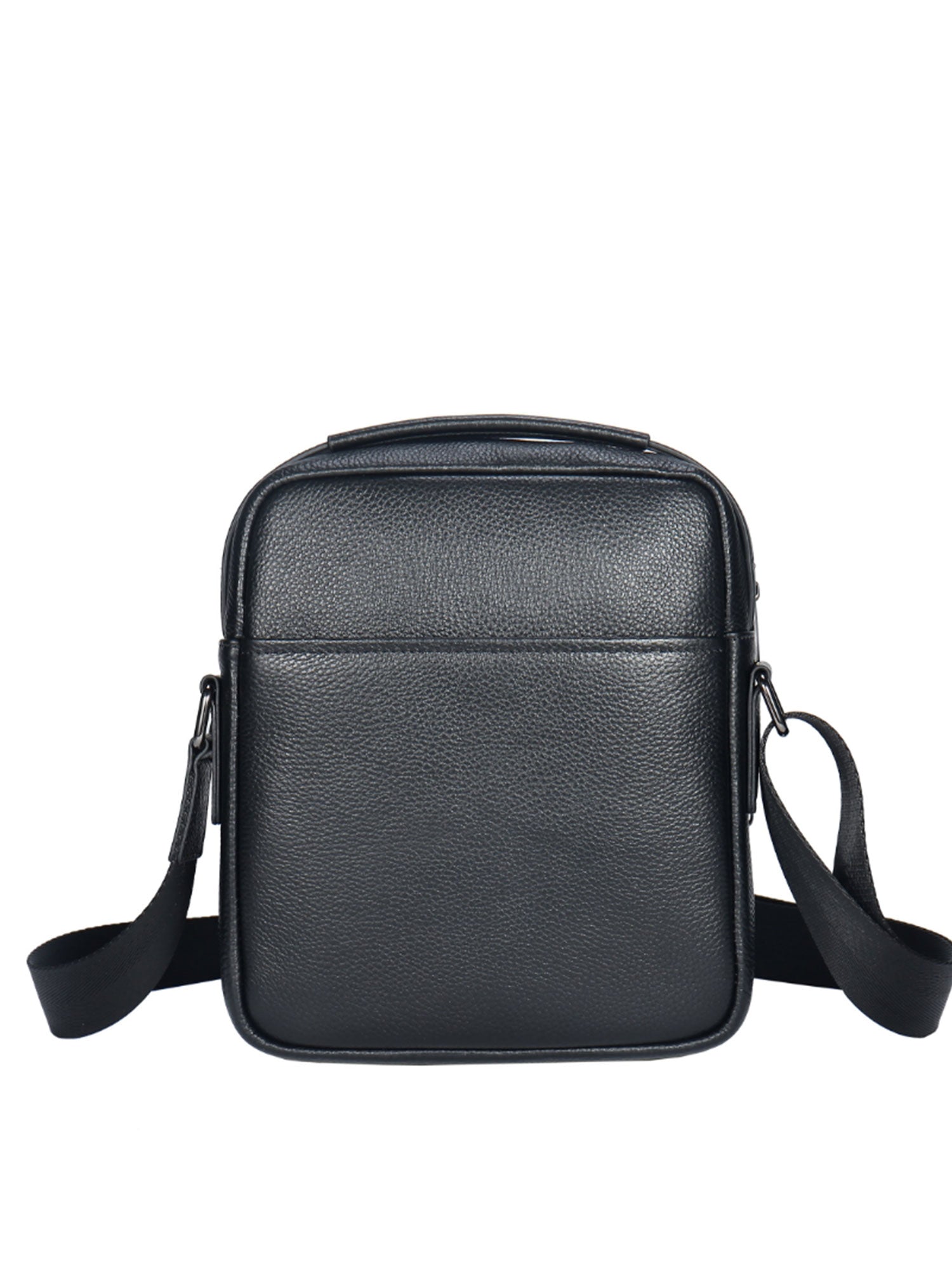 Borsa a tracolla uomo vera pelle Casual PC3348-BLACK Northampton Polo Club
