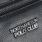 Borsa a tracolla uomo vera pelle Casual PC3348-BLACK Northampton Polo Club