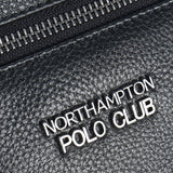 Borsa a tracolla uomo vera pelle Casual PC3348-BLACK Northampton Polo Club