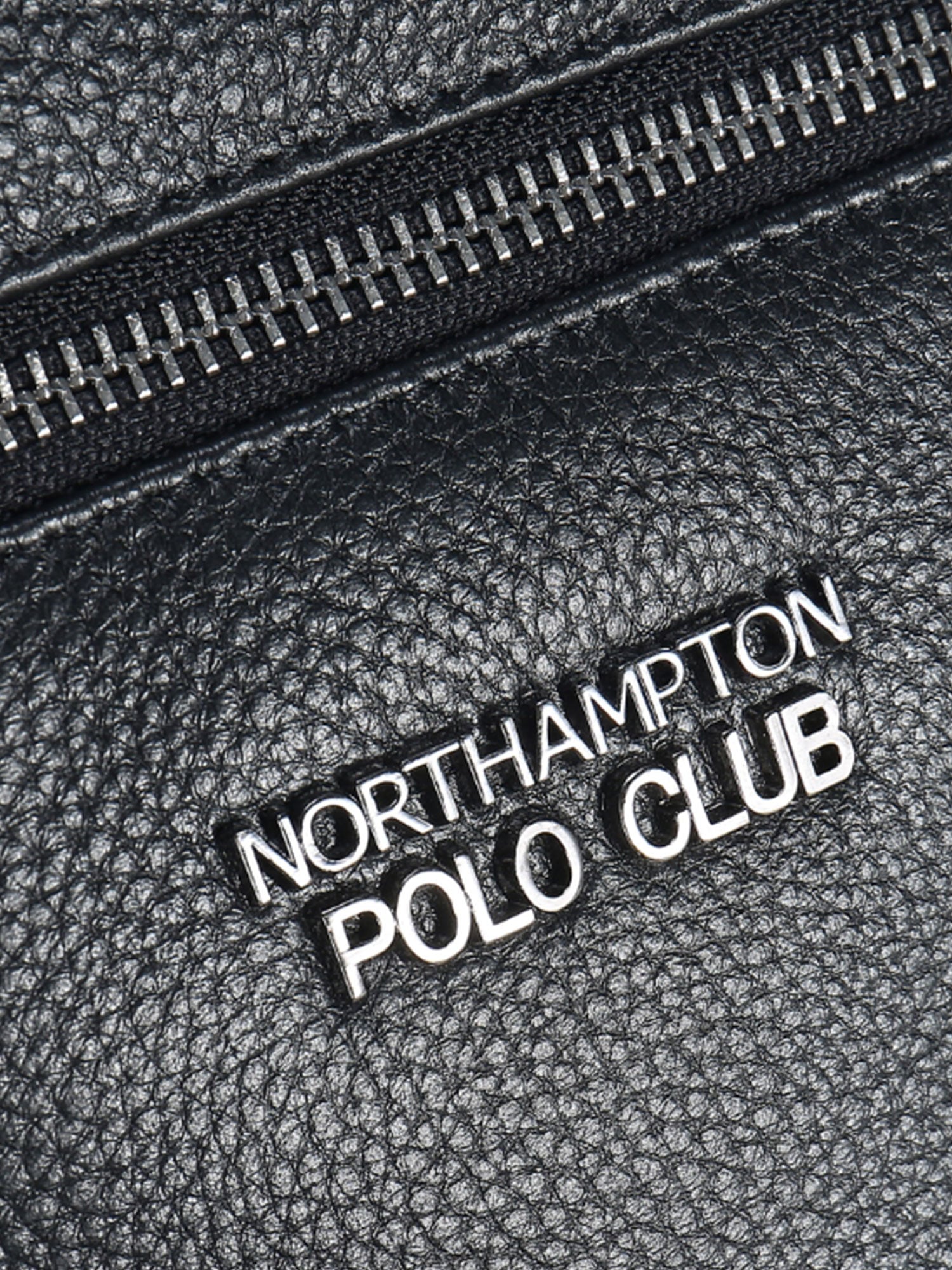 Borsa a tracolla uomo vera pelle Casual PC3348-BLACK Northampton Polo Club