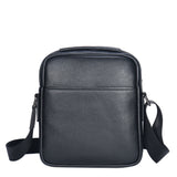 Borsa a tracolla uomo vera pelle Casual PC3349-BLACK Northampton Polo Club