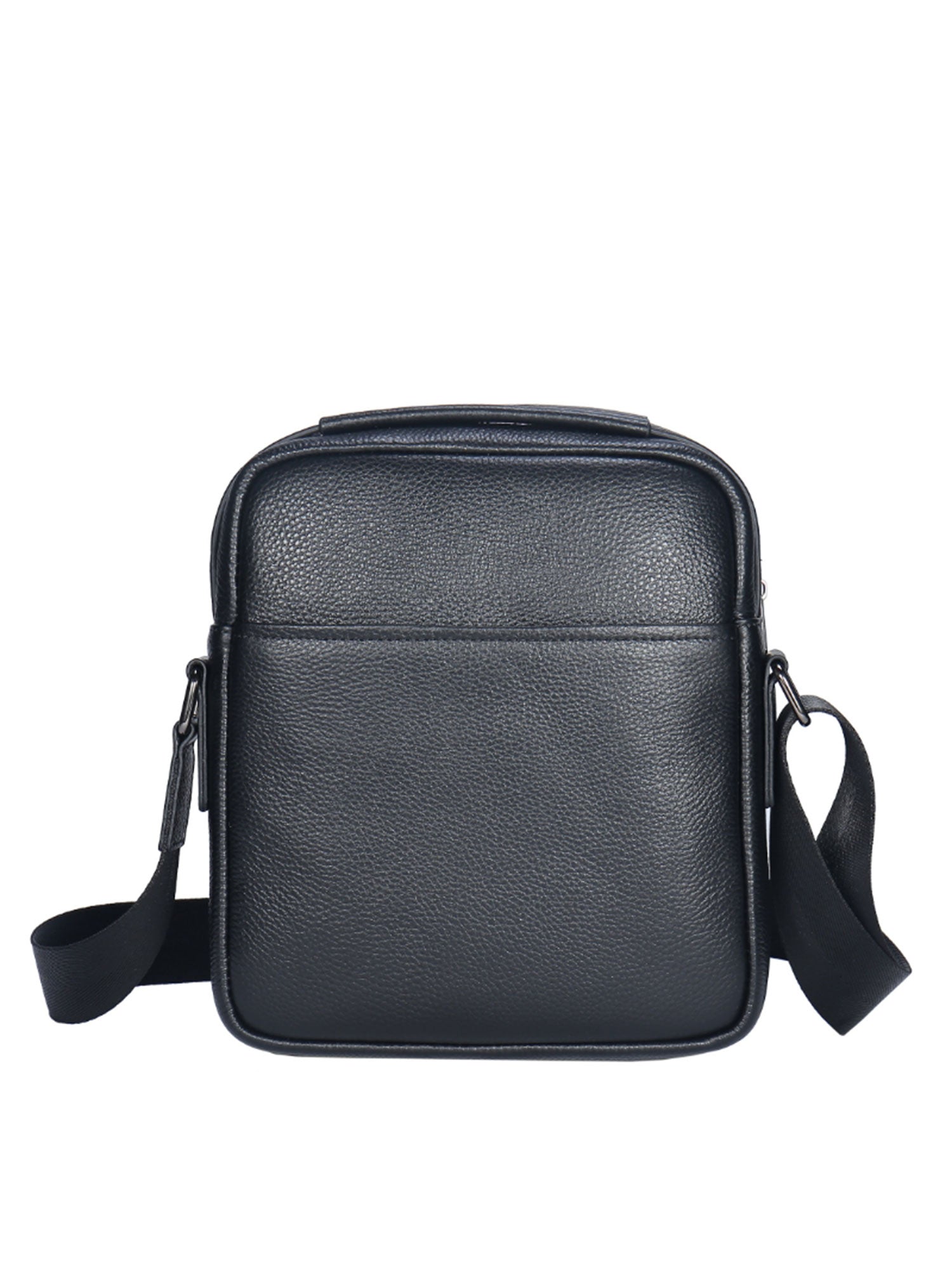 Borsa a tracolla uomo vera pelle Casual PC3349-BLACK Northampton Polo Club