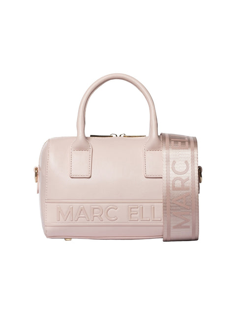 Borsa a Mano in Pelle Vegana Rosa