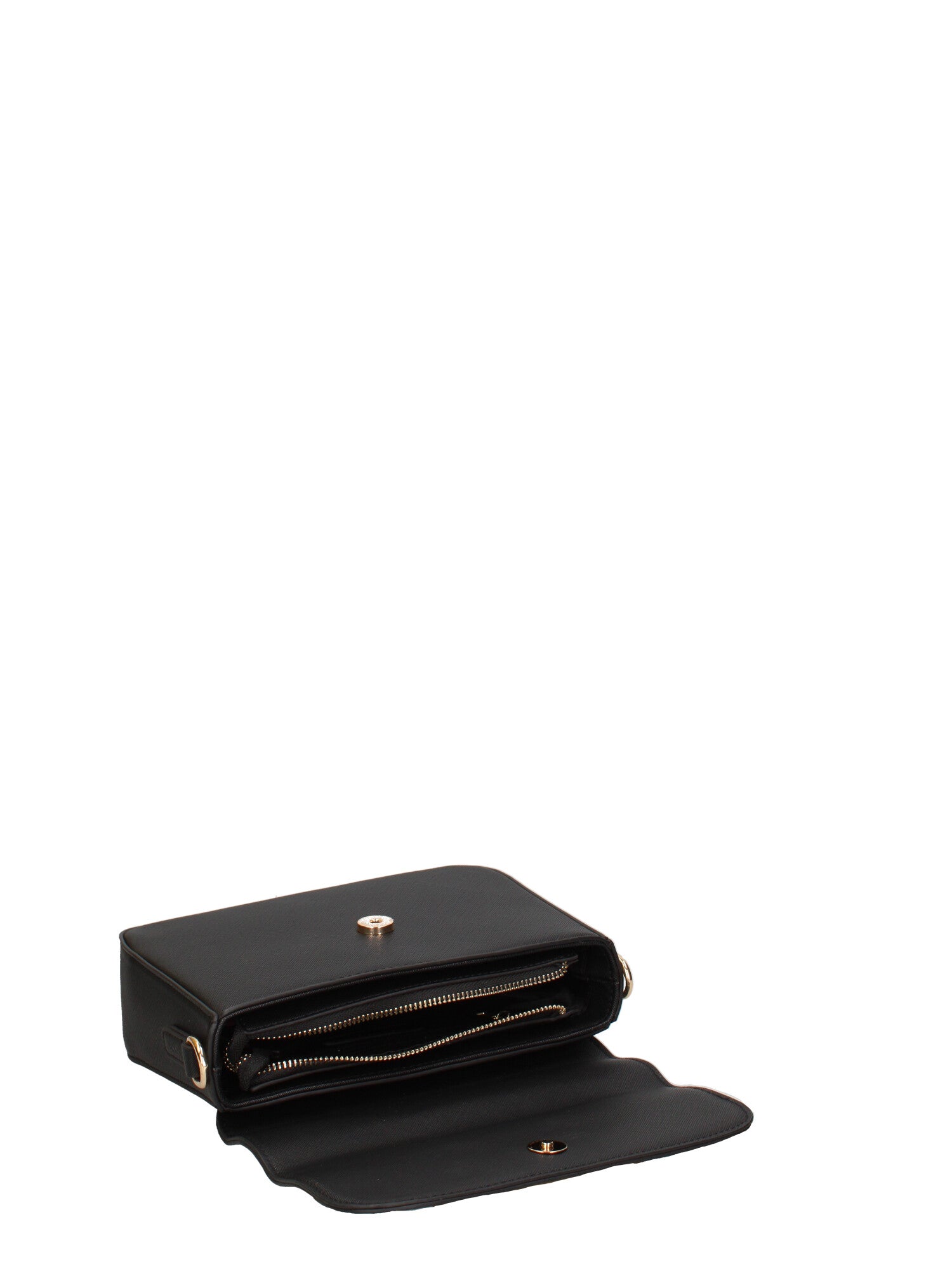 Borsa a mano da donna PVC & Poliestere RUBY -BLACK-GOLD Marc Ellis