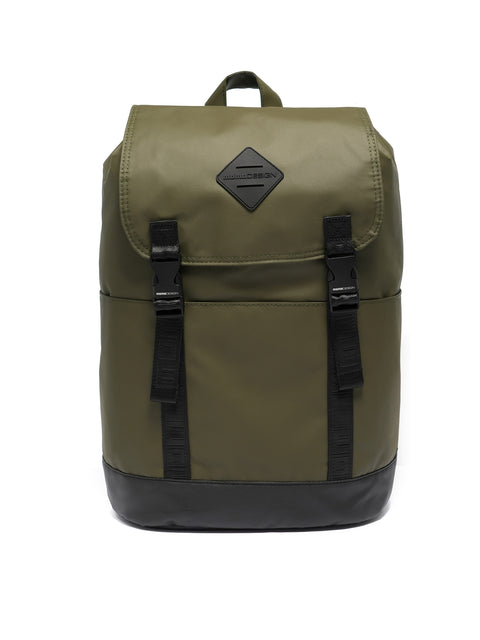 Zaino da uomo in poliuretano Casual SUNNY-VERDE MILITARE