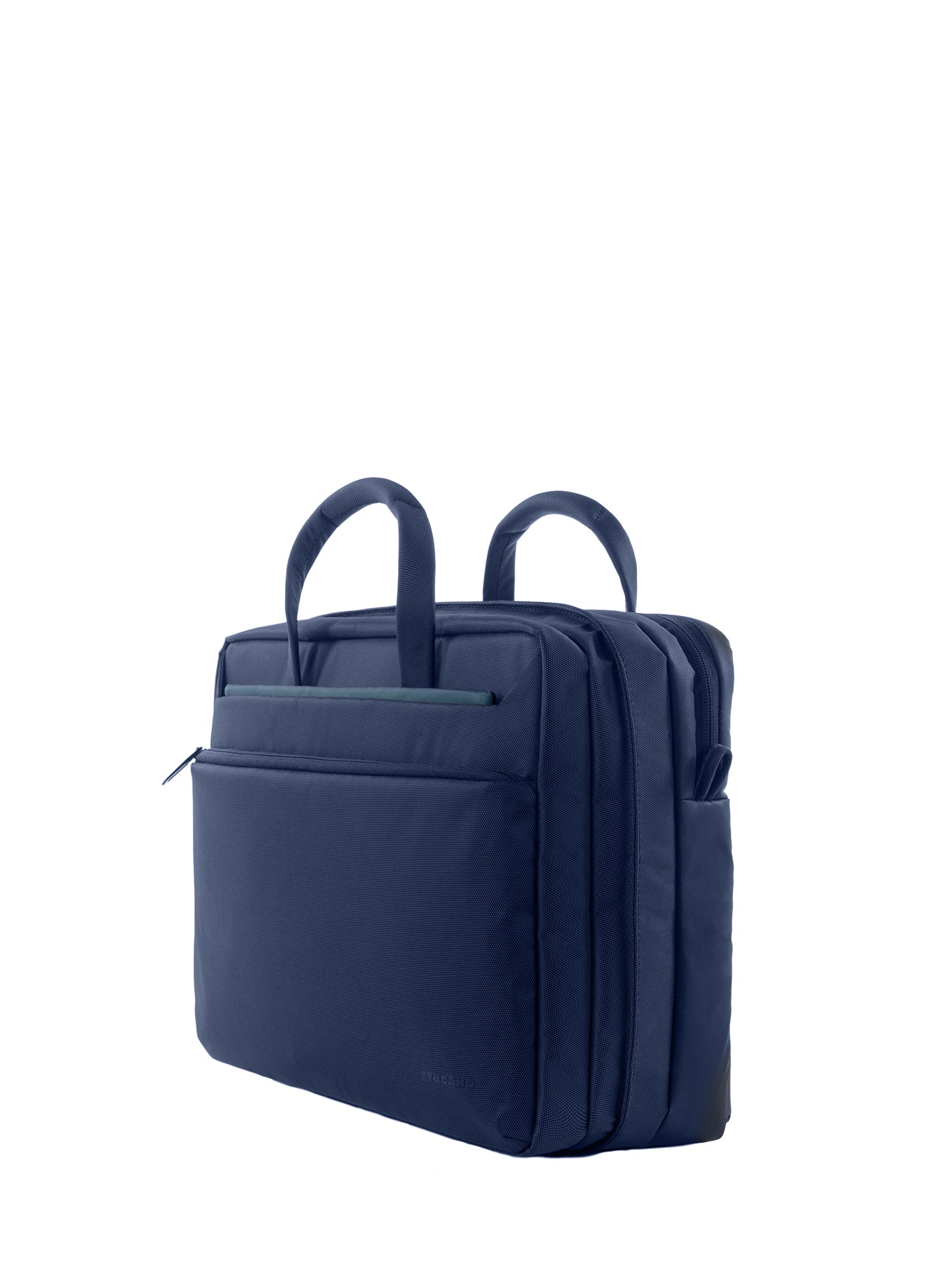 Borsa da lavoro unisex in nylon Casual WO3U-MB15-Blu Tucano