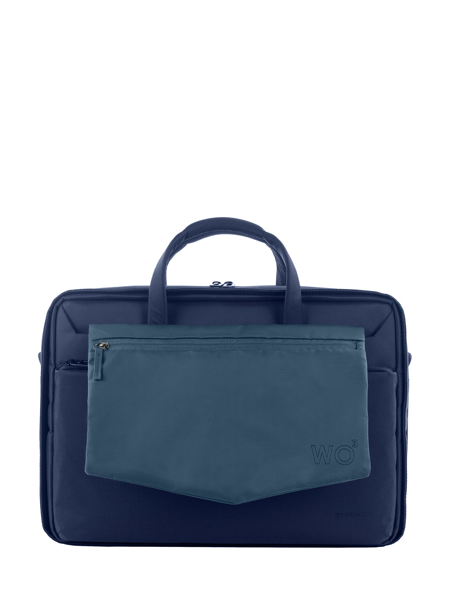 Borsa da lavoro unisex in nylon Casual WO3U-MB15-Blu Tucano