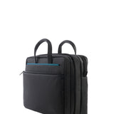 Borsa da lavoro unisex in nylon Casual WO3U-MB15-Nero Tucano