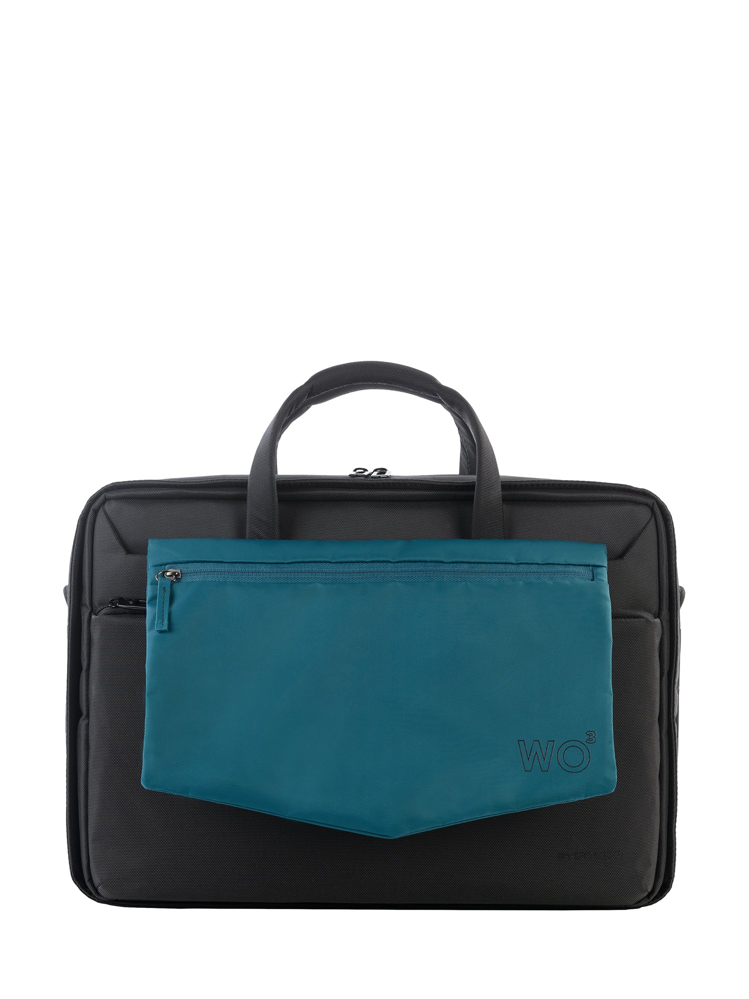 Borsa da lavoro unisex in nylon Casual WO3U-MB15-Nero Tucano