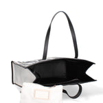 Zarina Borsa a spalla da donna Tela e Vera Pelle 5370-11-NERO Gave Lux