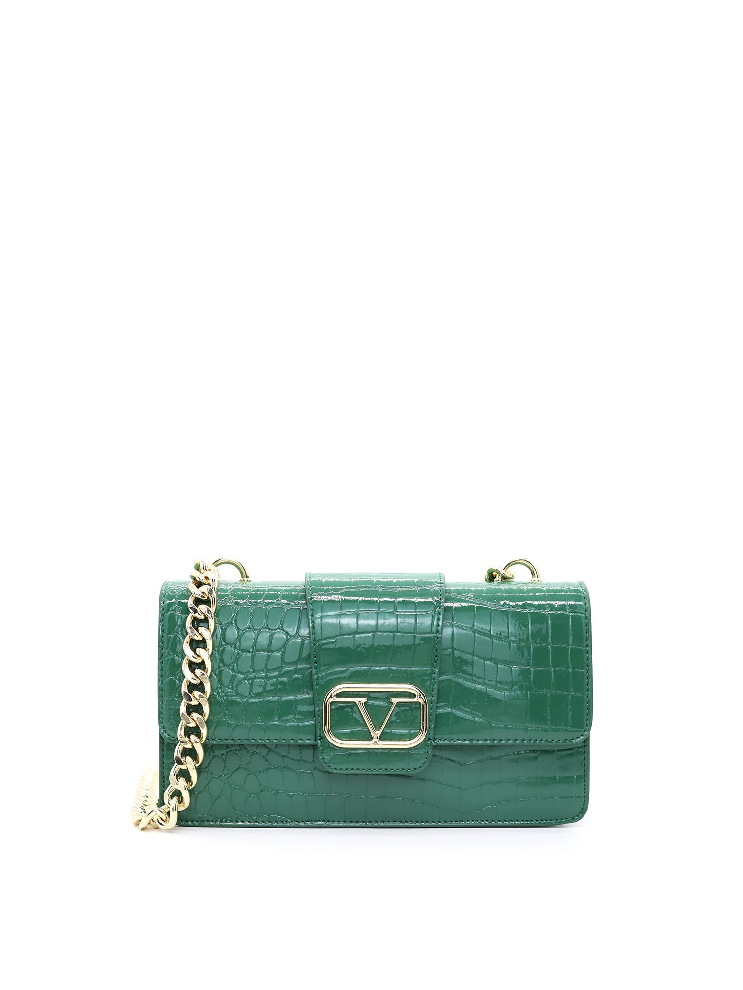 Jesolo Borsa a tracolla donna Ecopelle vegana VC-210-VERDE 19V69 Italia