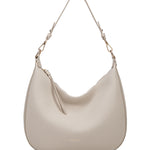 Borsa a spalla da donna 100% pelle vegana PU 715-1PT-BEIGE Diana&co