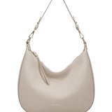 Borsa a spalla da donna 100% pelle vegana PU 715-1PT-BEIGE Diana&co