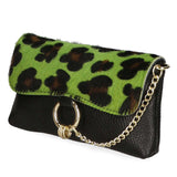 Safira Borsa a mano da donna Vera pelle 04760-LEO G VERDE Gave Lux