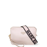 Borsa a tracolla da donna 100% Pvc FLAT-FLOWE-STONE - LIGHT GOLD Marc Ellis
