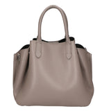 Vincenza Borsa a mano da donna Vera pelle 06898-D77 GRIGIO Gave Lux