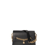 Borsa a tracolla da donna Vera pelle ruga JR-W-1155RU-BLACK-GOLD John Richmond