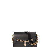 Borsa a tracolla da donna Vera pelle ruga JR-W-1155RU-BLACK-GOLD John Richmond
