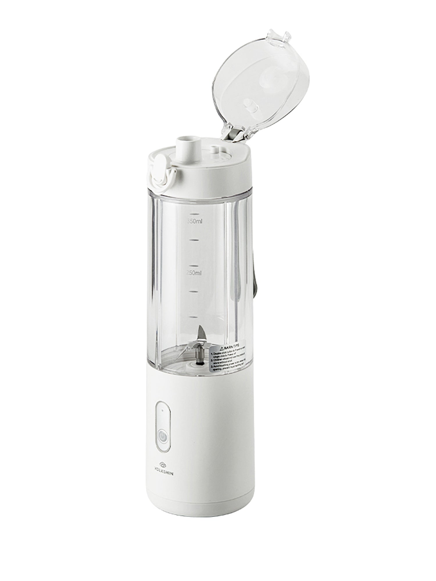 Plastica & Vetro Spremiagrumi Portatile Unisex Garanzia 24 Mesi FX-Z7-White Volkshin
