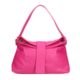 Grace Borsa a spalla da donna Vera pelle 07158-D02 FUXIA Viola Castellani