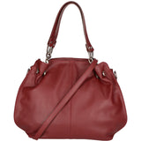Ereba Borsa a mano da donna Made in Italy 100% pelle 3305-S34 BORDO Gave Lux