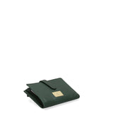 Portafoglio da donna in vera pelle Casual LB7702-20-GREEN Laura Biagiotti