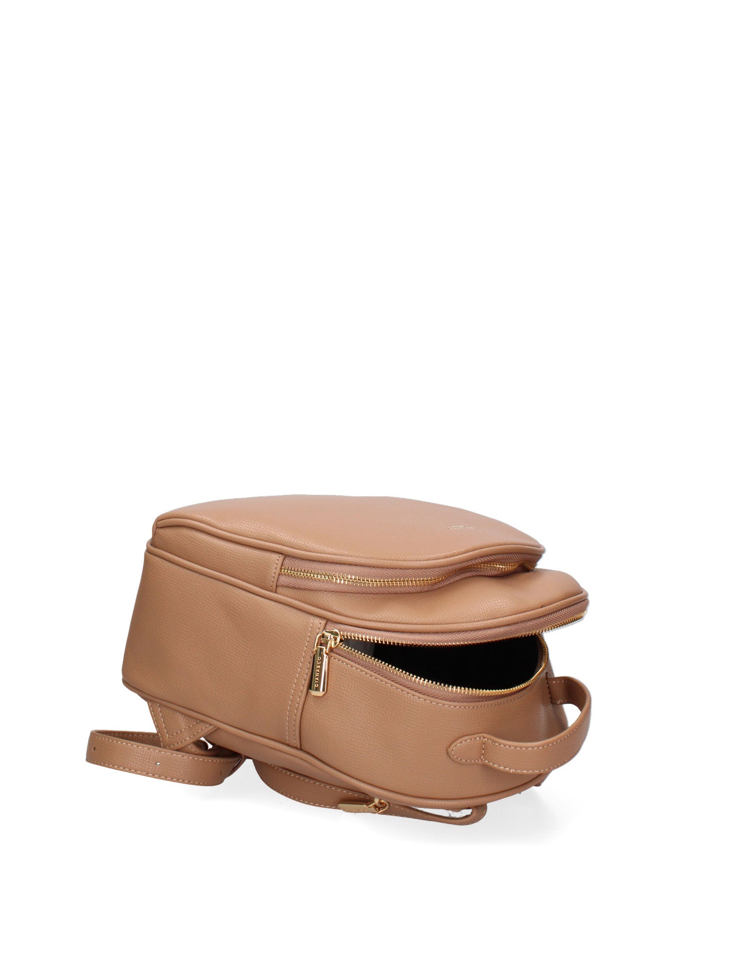 Borsa a mano da donna Ecopelle vegana 601-3-CAMEL Diana&co