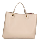 Azurite Borsa a mano da donna 100% pelle 06105-D53 NUDE Gave Lux
