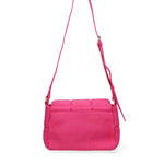 Borsa a spalla da donna Ecopelle DC3323-1-LIGHT FUCHSIA Diana&co