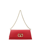 Borsa a spalla da donna Vera pelle 07313-L214 ROSSO Roberta Rossi