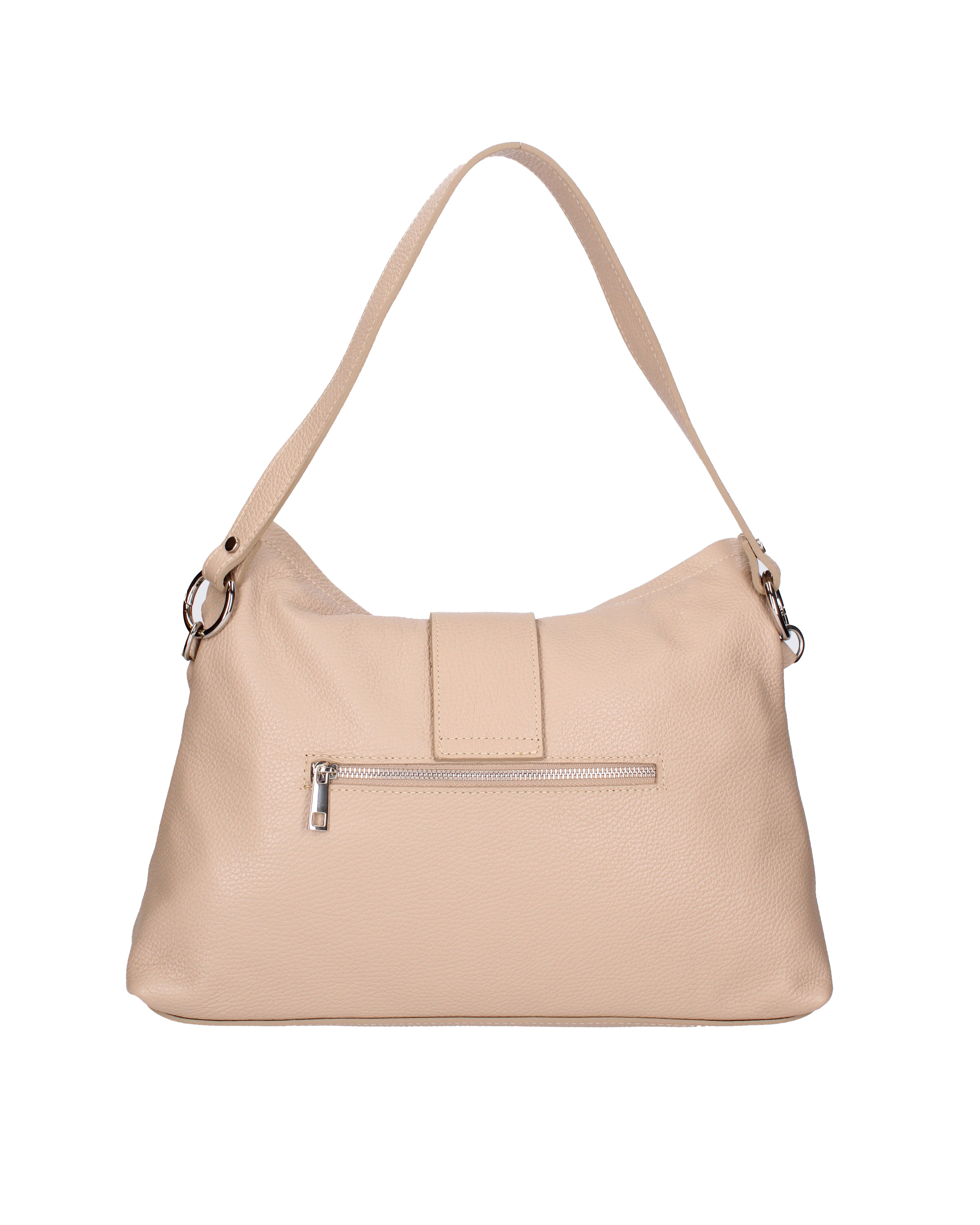 Grace Borsa a spalla da donna Vera pelle 07158-D05 CAPPUCCINO Viola Castellani