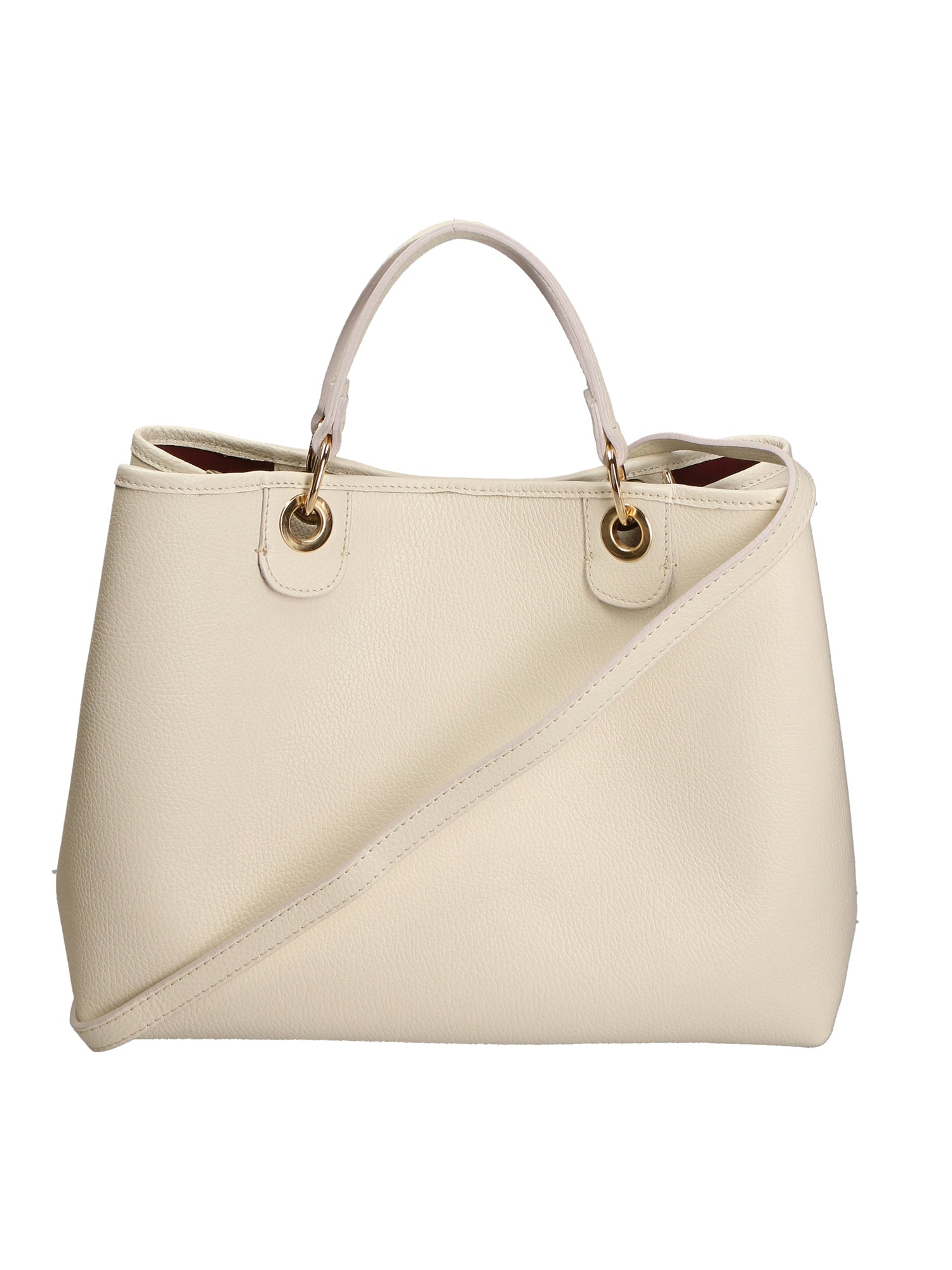Azurite Borsa a mano da donna 100% pelle 06105-D57 MARMO Gave Lux