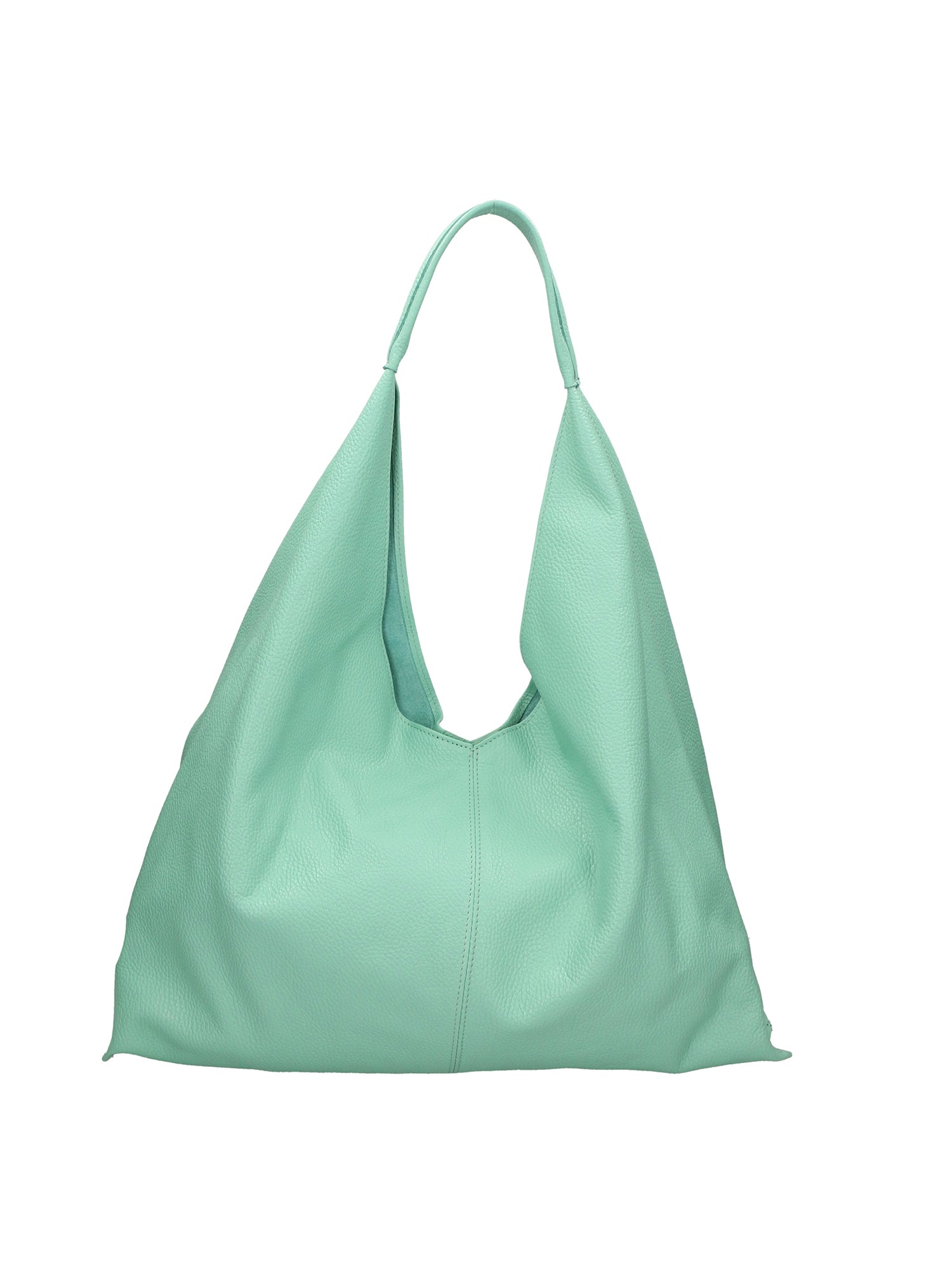Ginger Borsa a spalla da donna Vera pelle 05788-D80 ACQUA Gave Lux