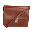 Bibiana Borsa a tracolla da donna Vera pelle 10018 1107-MARRONE Gave Lux